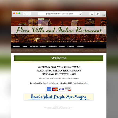 Pizza Villa and Italian Restaurant